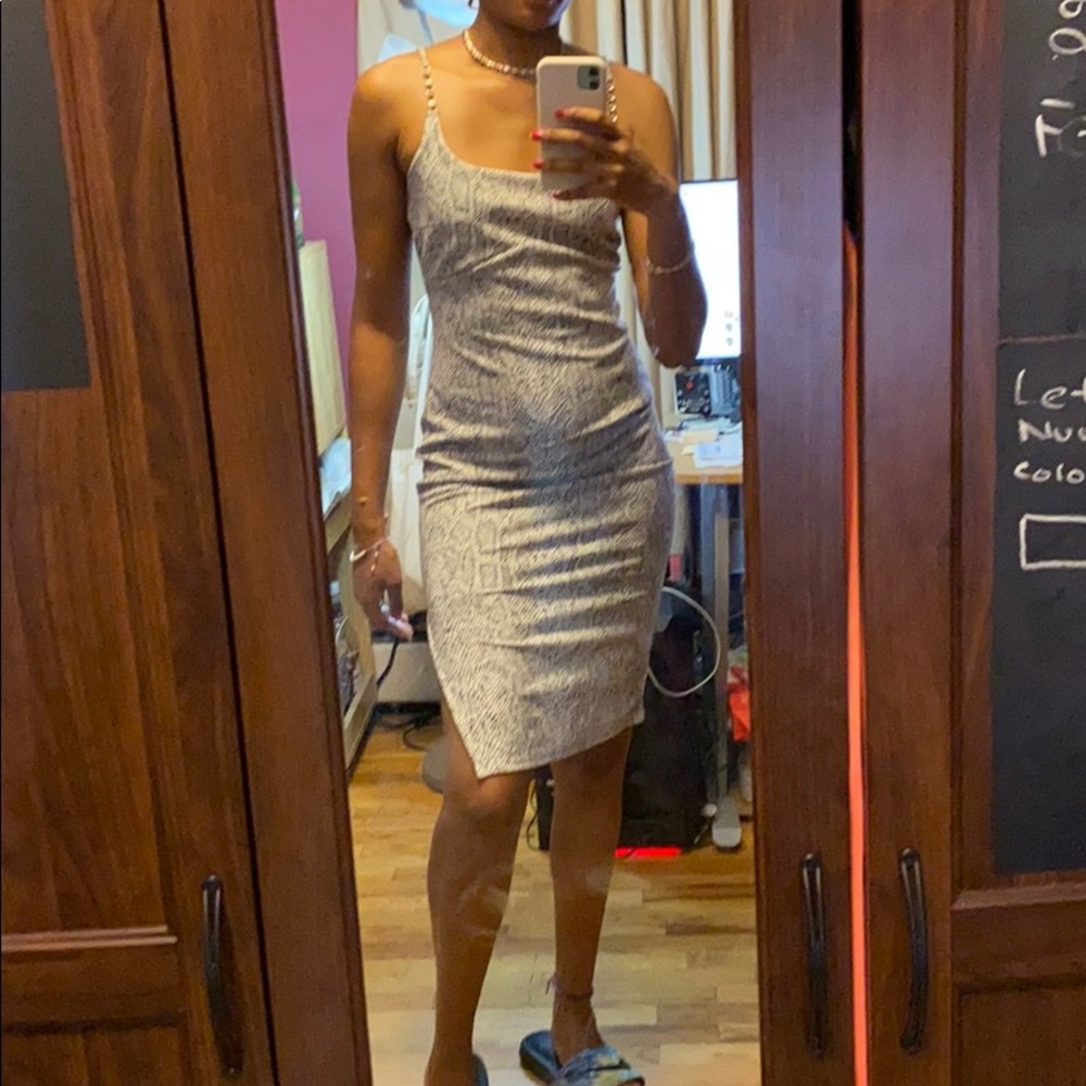 River island snake print dress